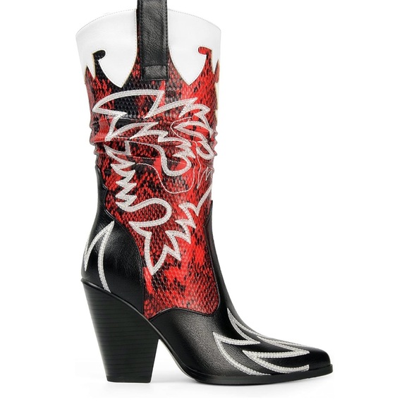 Women's Cowboy Boots Cowgirl - Picture 5 of 9